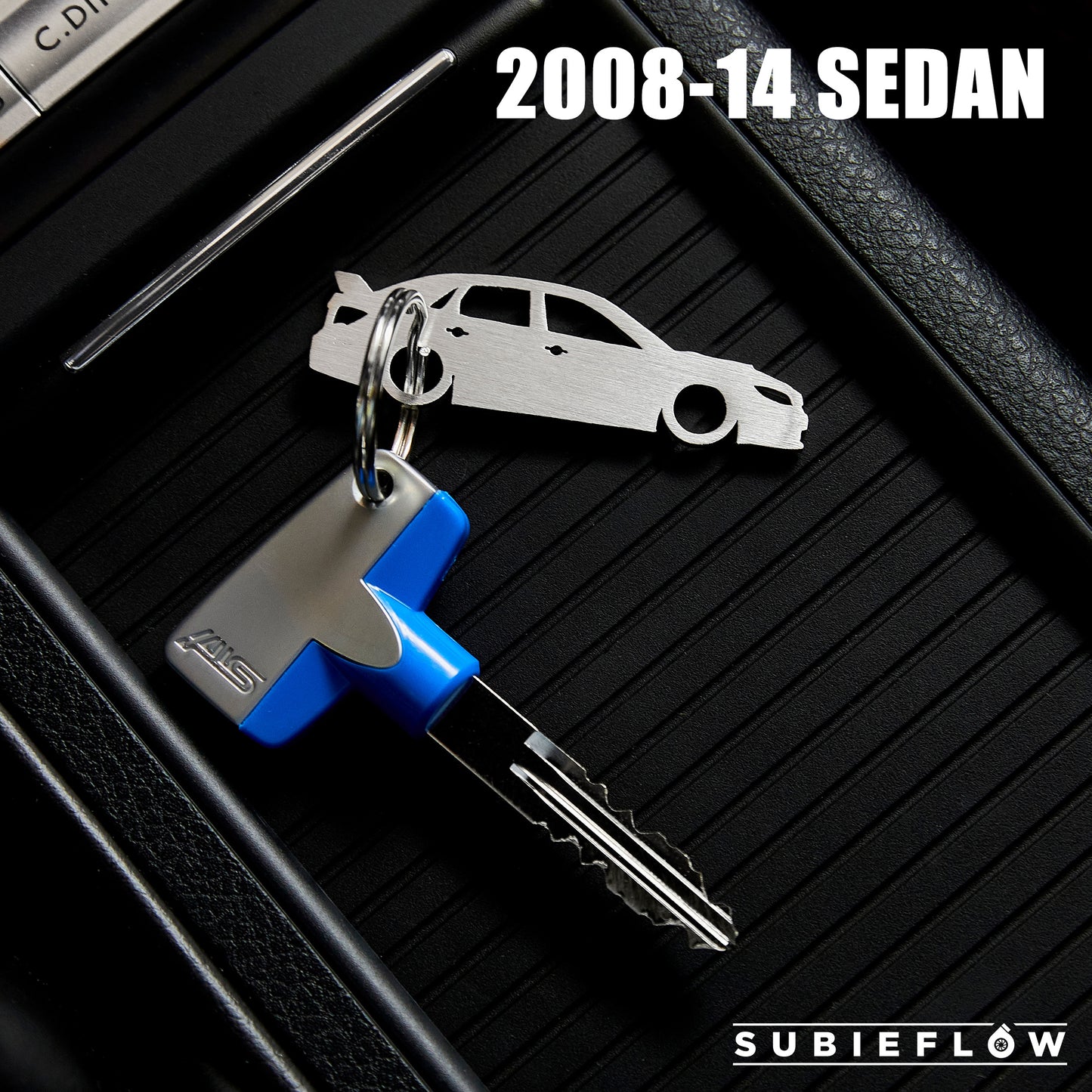 Subaru Generations Keychain Bottle Opener