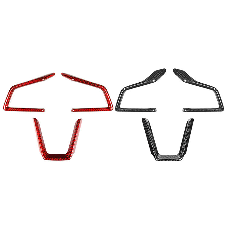 2022-25 Subaru WRX VB Carbon Fiber Steering Wheel Trims