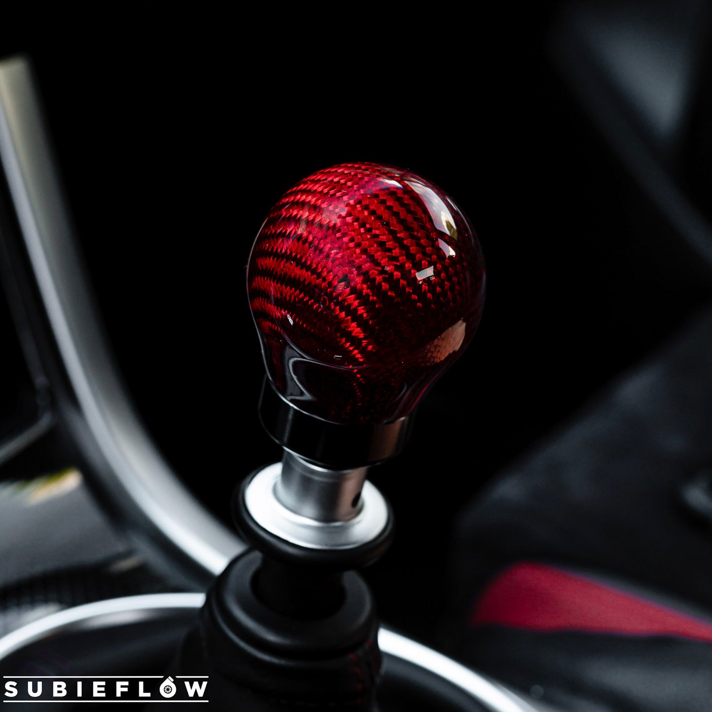 Weighted Carbon Fiber Shift Knobs – Fits Subaru WRX / STI / BRZ - M12x1.25