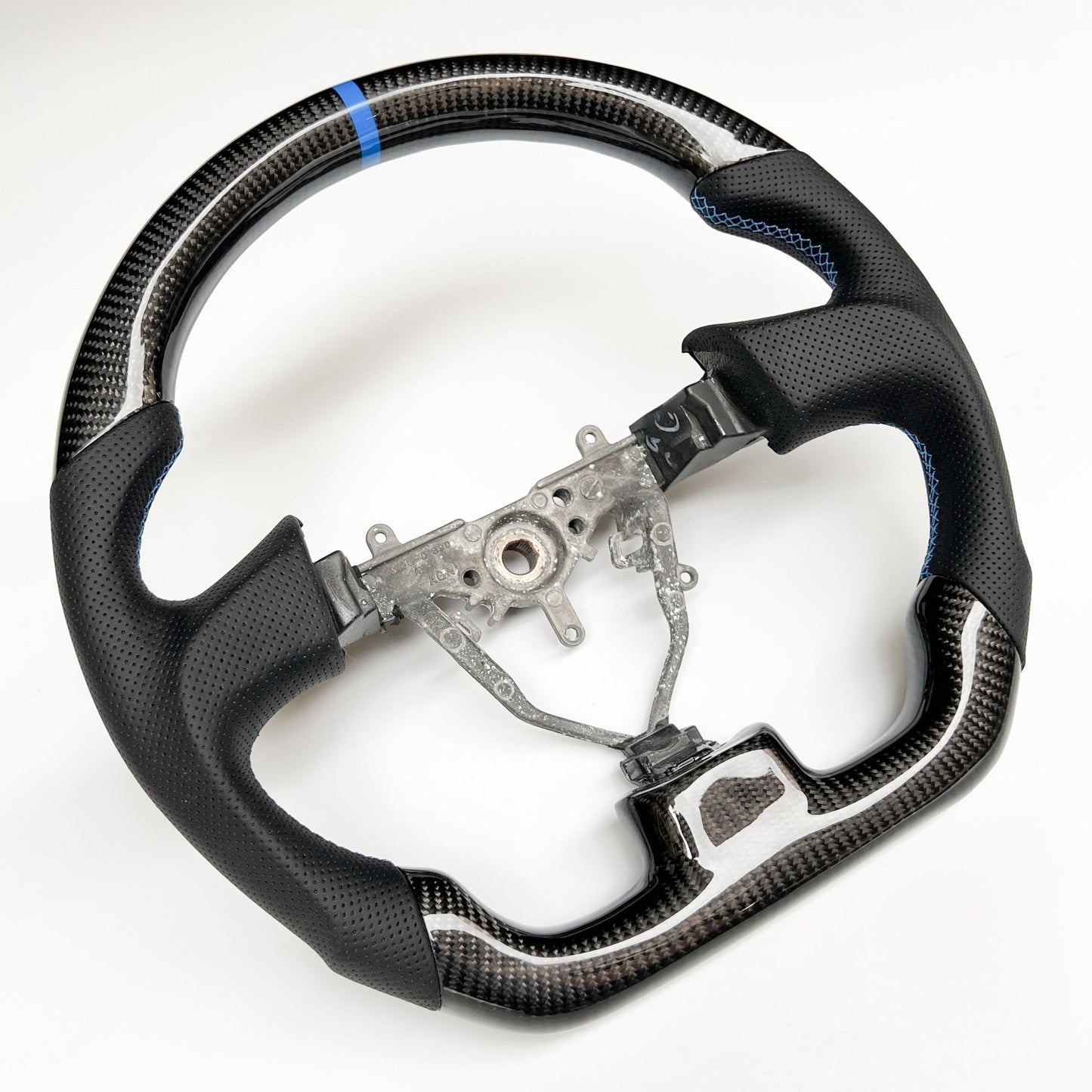 2005-07 Subaru WRX STI Carbon Fiber Steering Wheel - SubieFlow