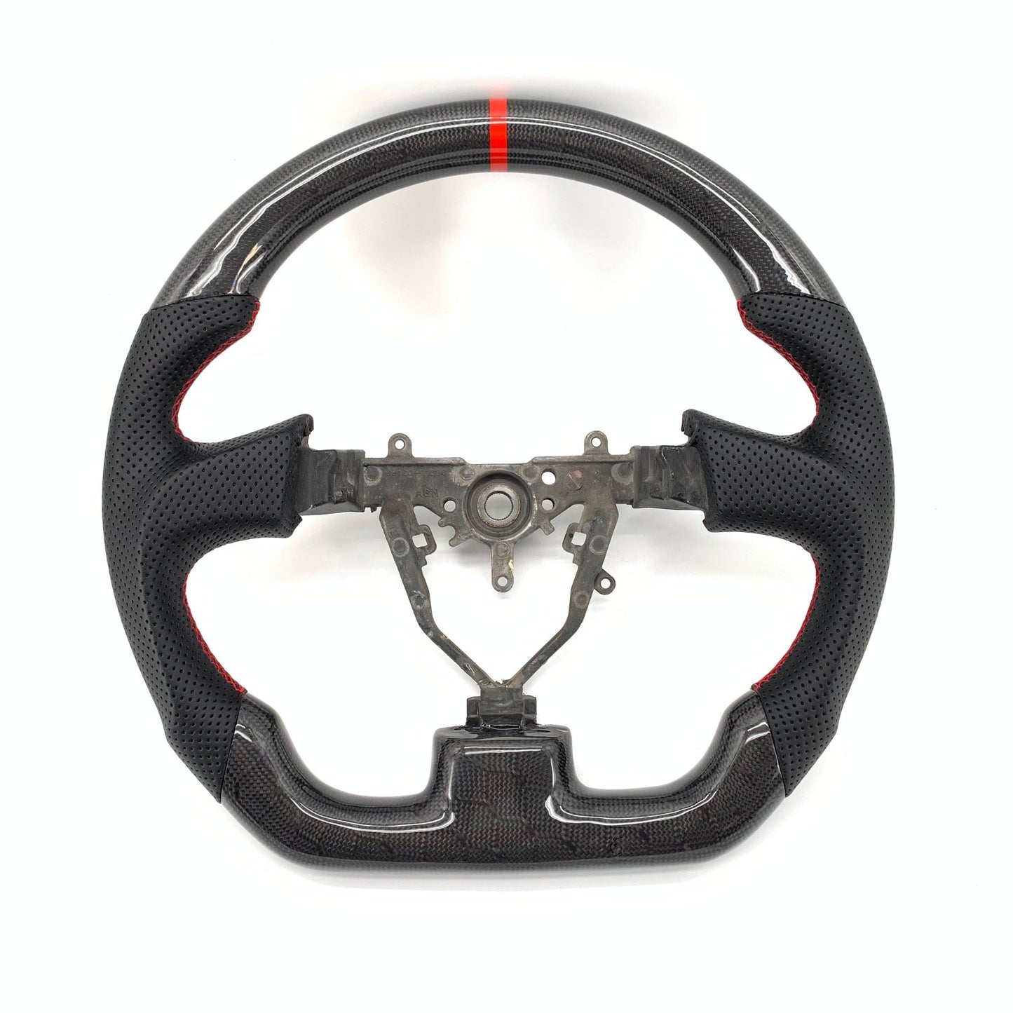 2005-07 Subaru WRX STI Carbon Fiber Steering Wheel - SubieFlow