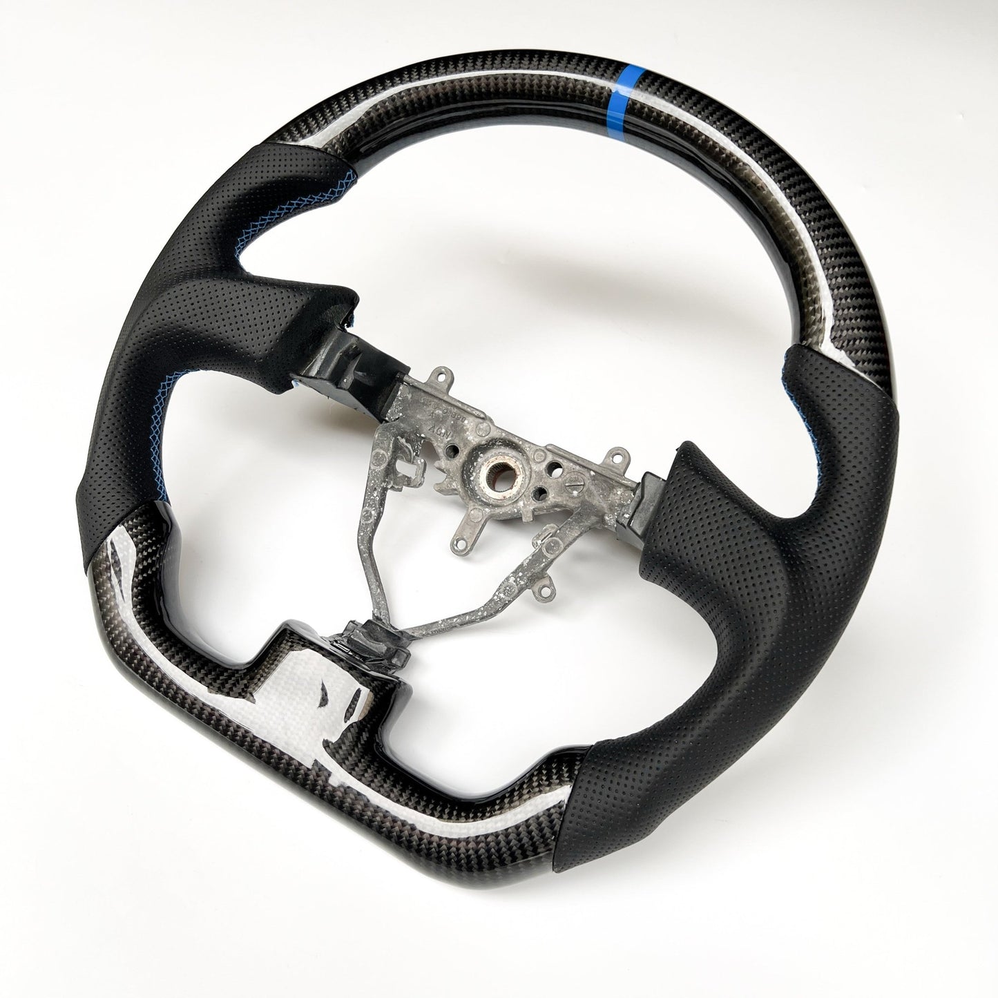 2005-07 Subaru WRX STI Carbon Fiber Steering Wheel - SubieFlow