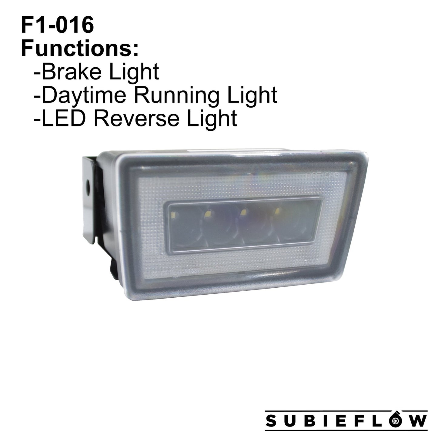 2011-24 Subaru WRX & STi F1 Rear Fog Lights - SubieFlow