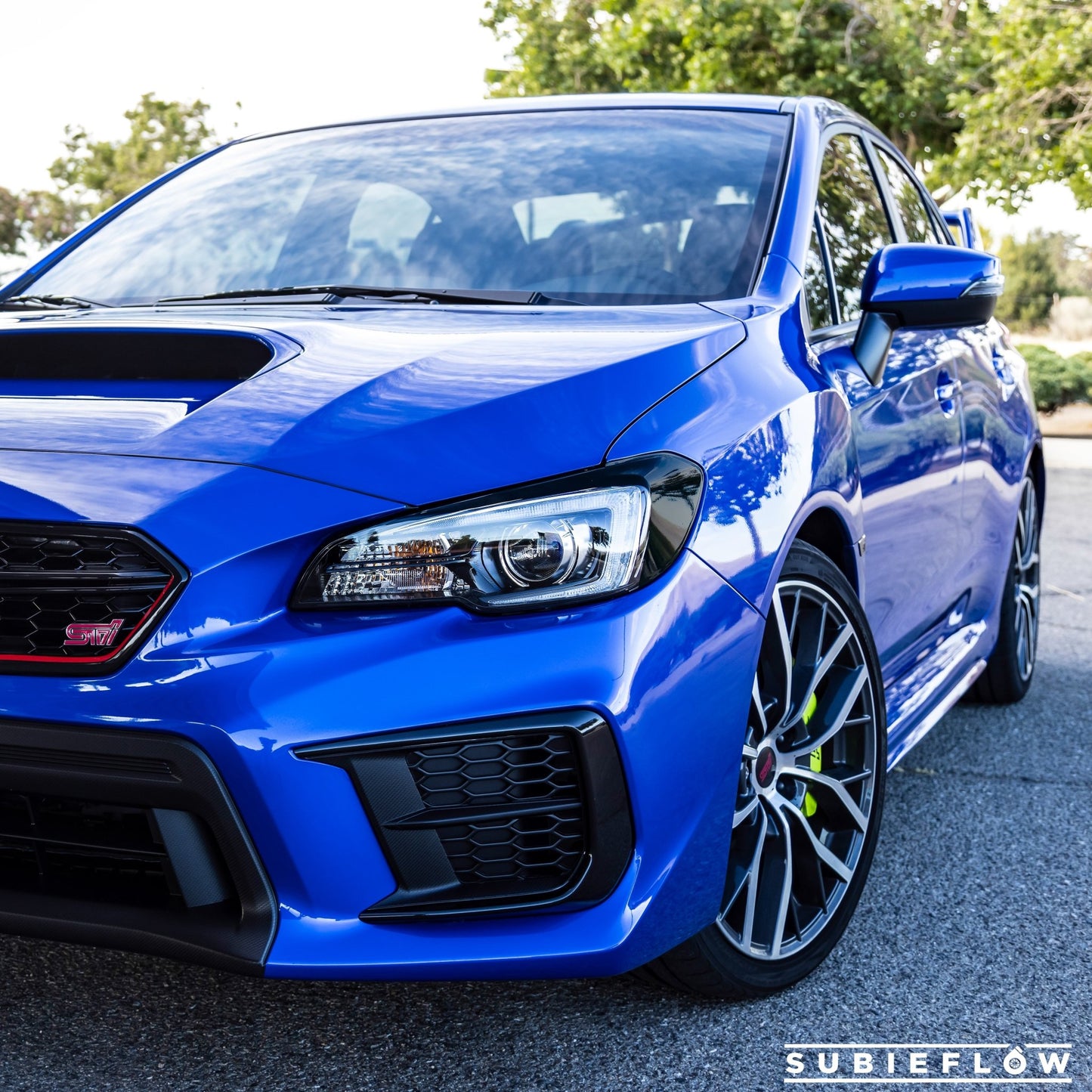 2015-21 WRX/STI Blackout Headlight Overlays - SubieFlow