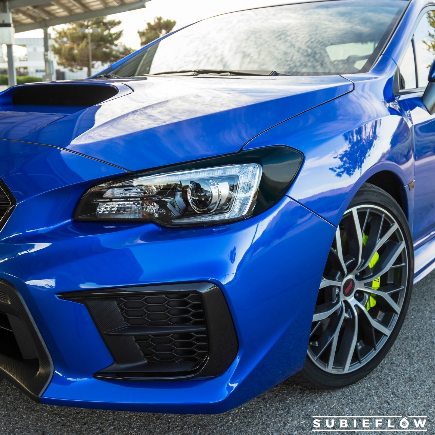 2015-21 WRX/STI Blackout Headlight Overlays - SubieFlow