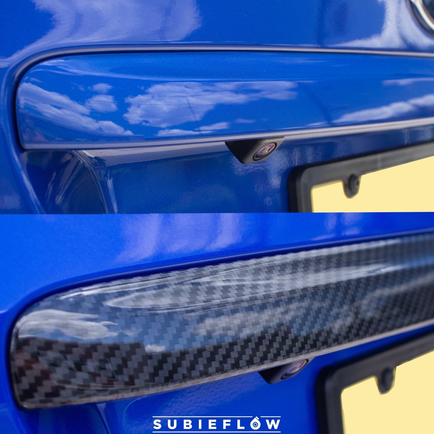 2015-21 WRX/STi Carbon Fiber Trunk Trim Cover - SubieFlow