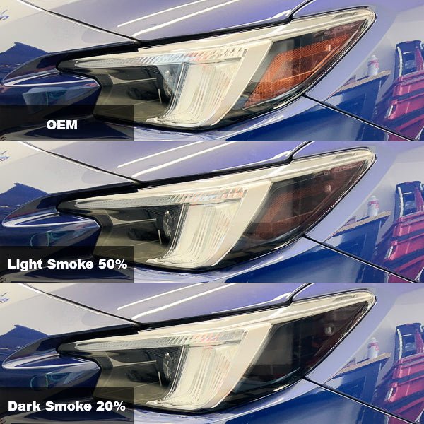 Smoked headlights deals