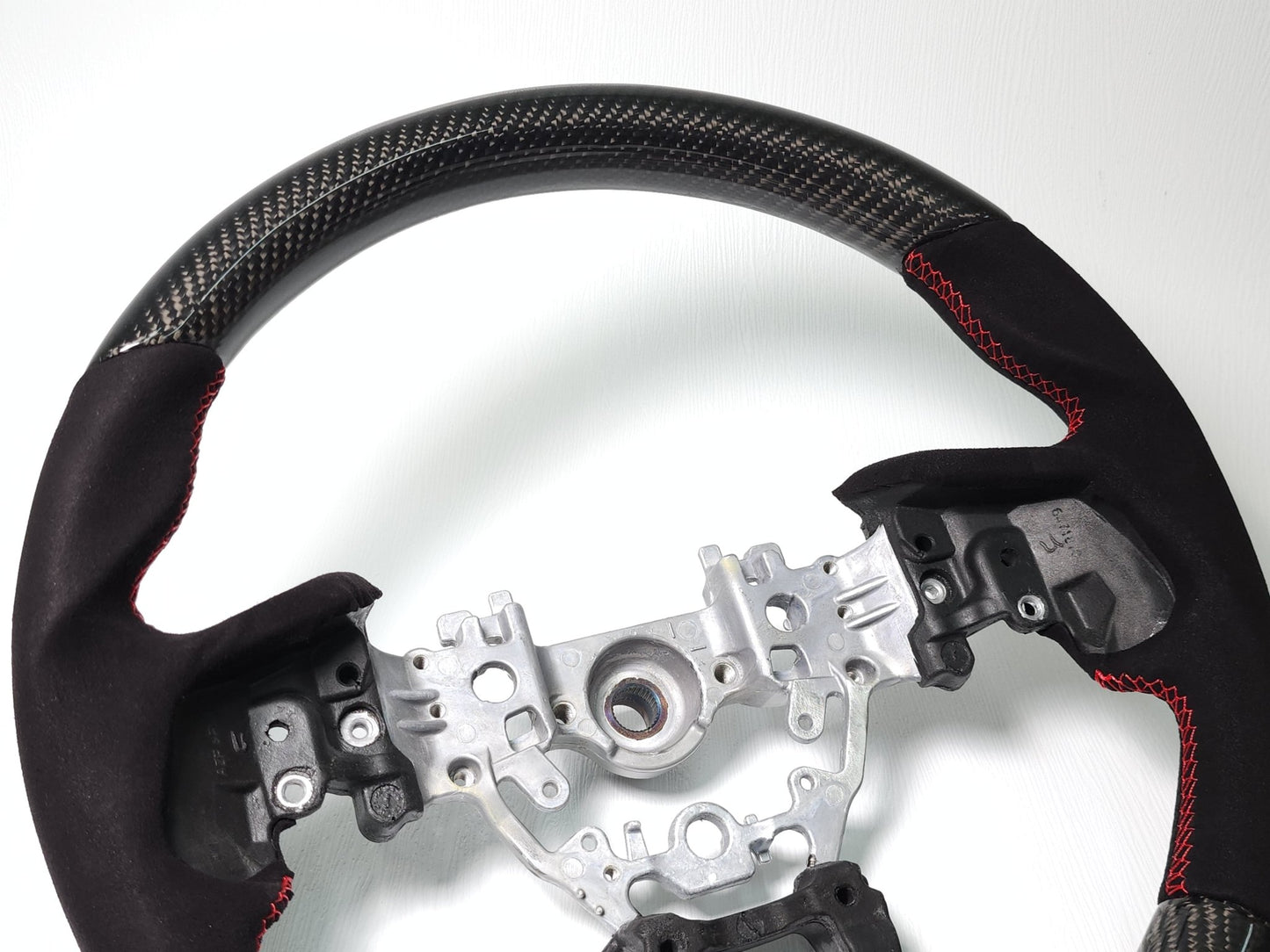 2022-25 WRX Carbon Fiber D-Shape Steering Wheel - SubieFlow