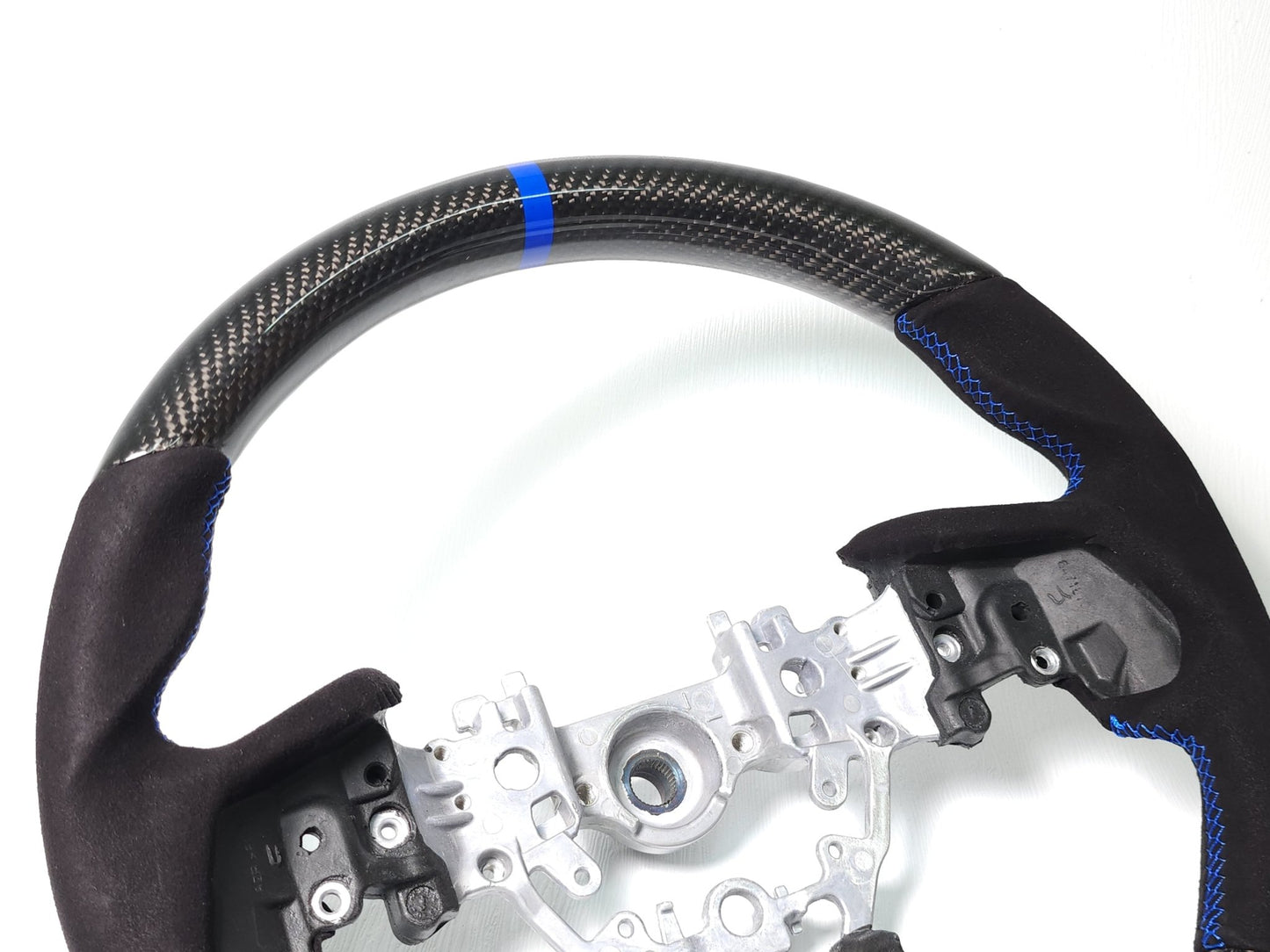 2022-25 WRX Carbon Fiber D-Shape Steering Wheel - SubieFlow