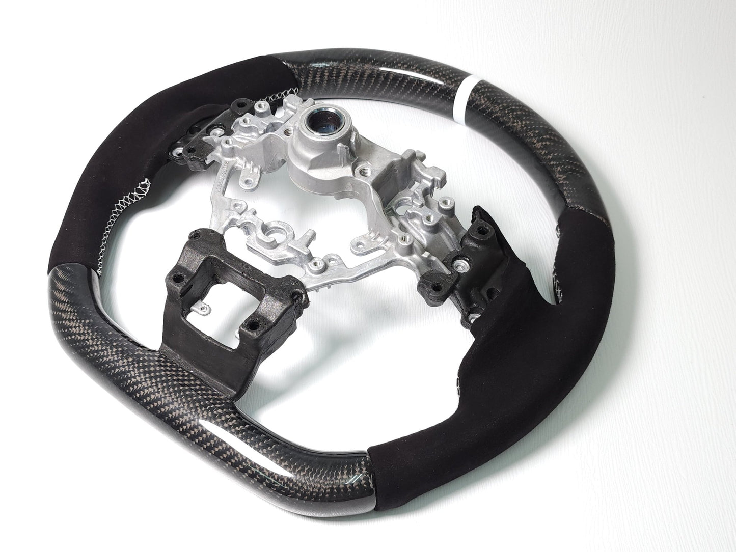 2022-25 WRX Carbon Fiber D-Shape Steering Wheel - SubieFlow