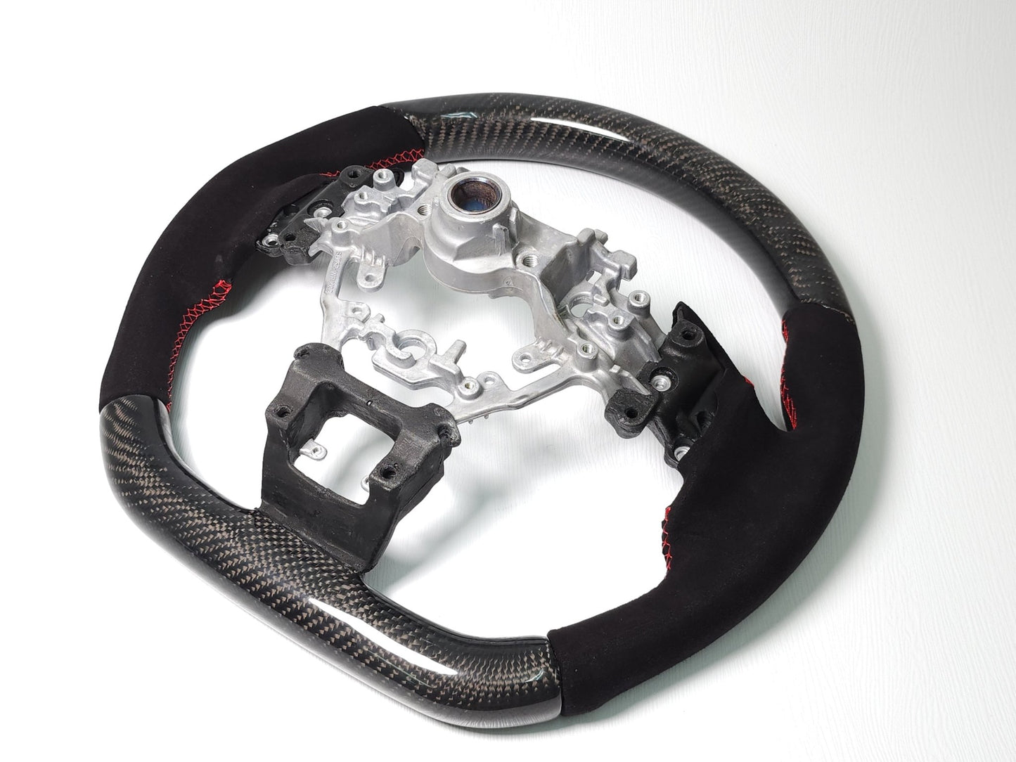 2022-25 WRX Carbon Fiber D-Shape Steering Wheel - SubieFlow