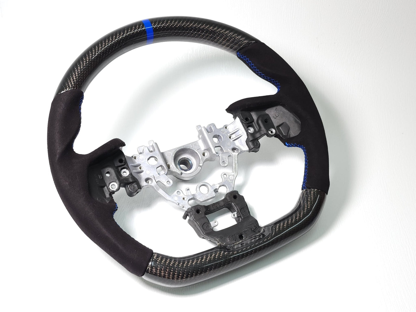 2022-25 WRX Carbon Fiber D-Shape Steering Wheel - SubieFlow