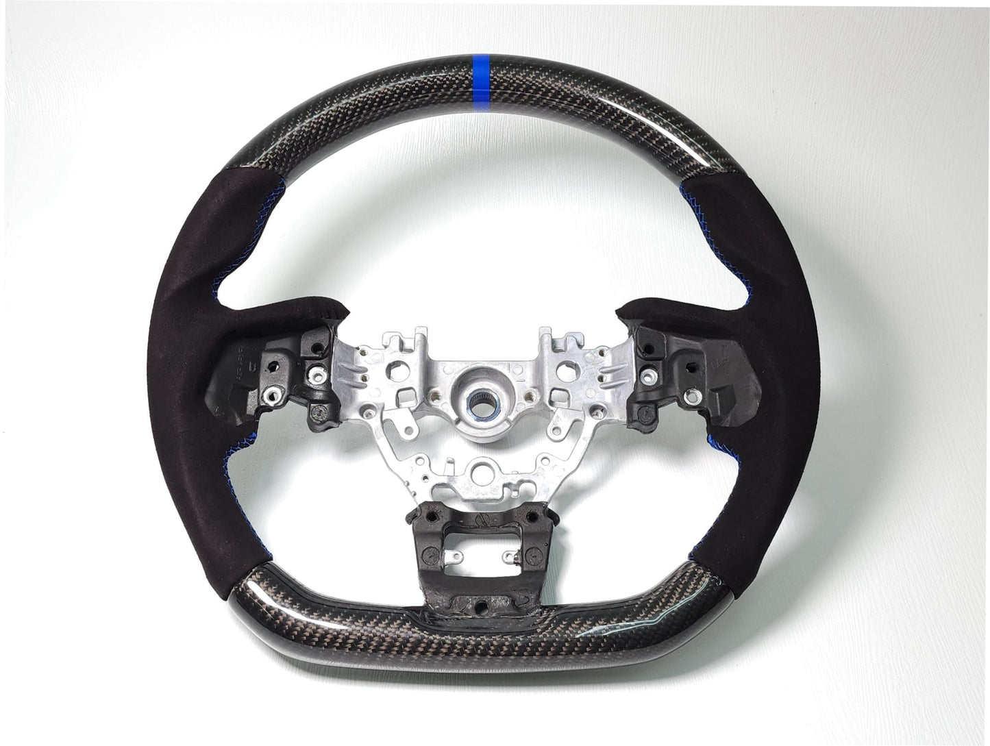 2022-25 WRX Carbon Fiber D-Shape Steering Wheel - SubieFlow