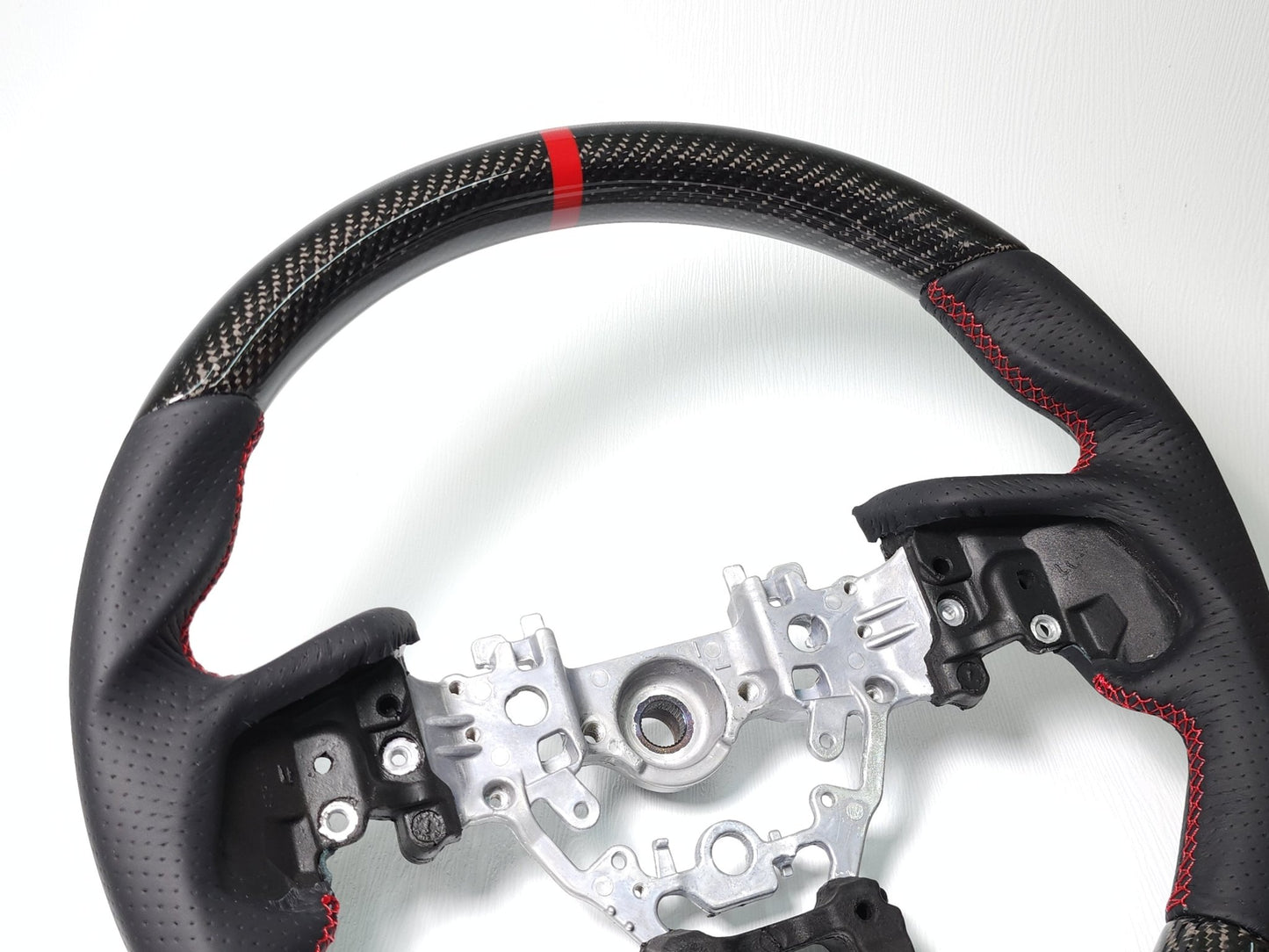 2022-25 WRX Carbon Fiber D-Shape Steering Wheel - SubieFlow