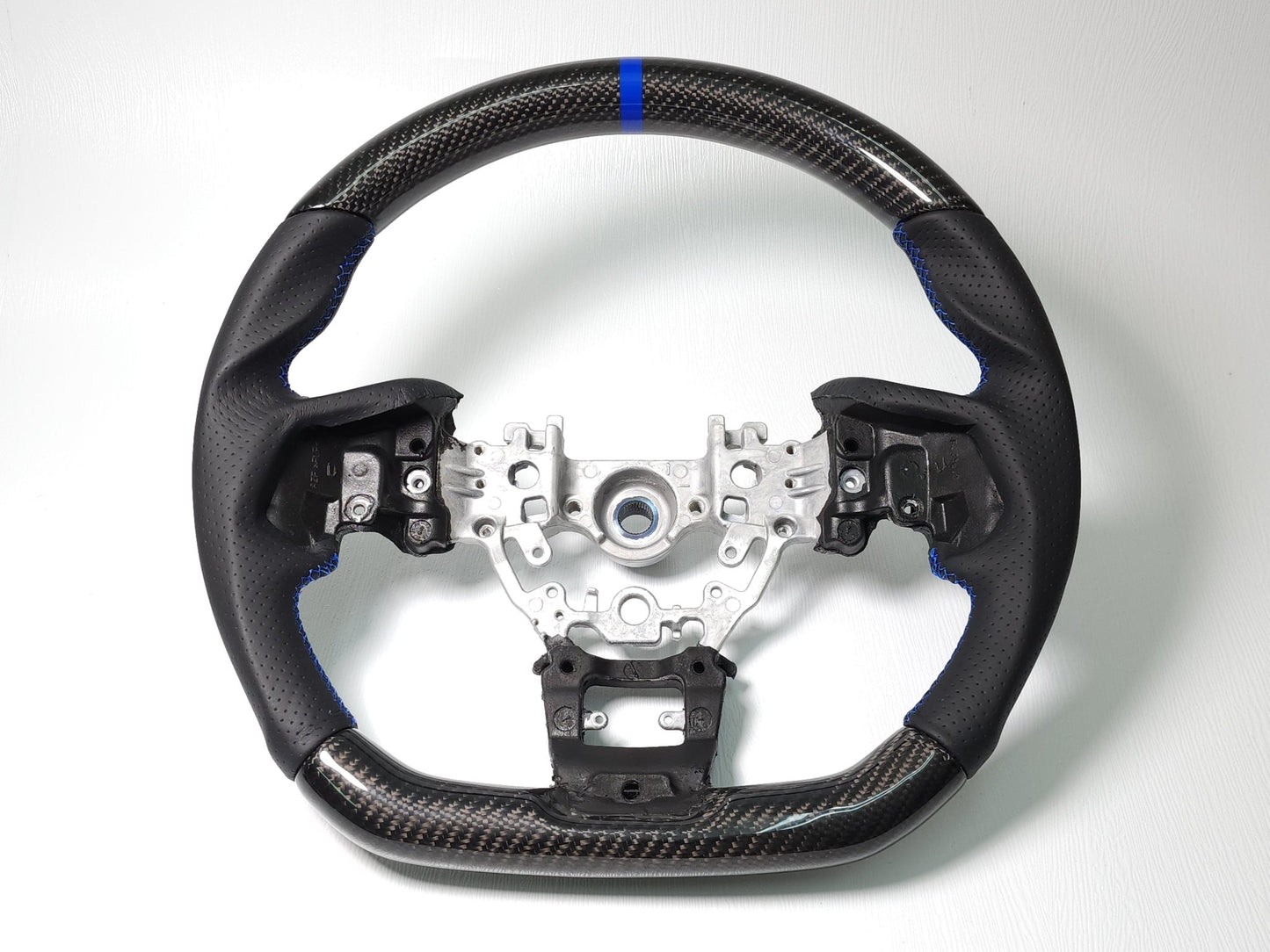 2022-25 WRX Carbon Fiber D-Shape Steering Wheel - SubieFlow