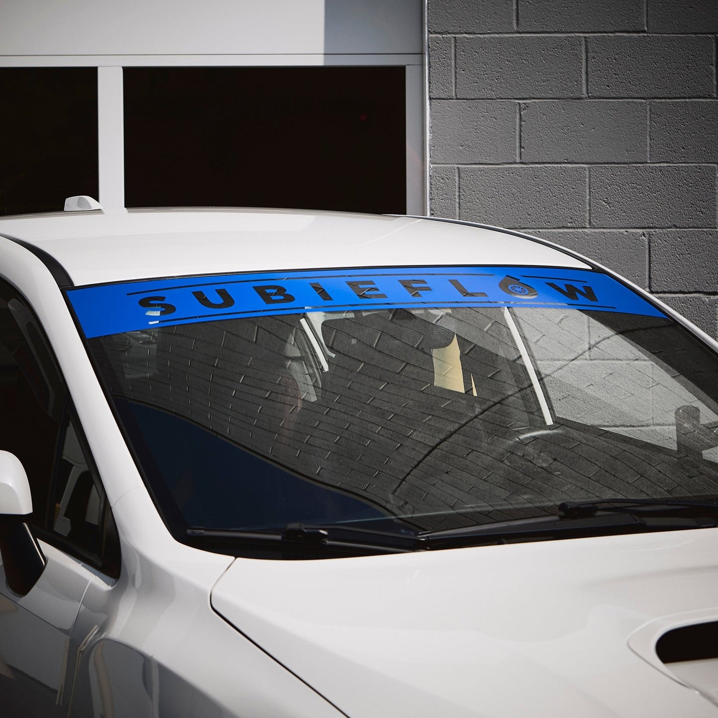 Reverse Cut Windshield Banners - SubieFlow