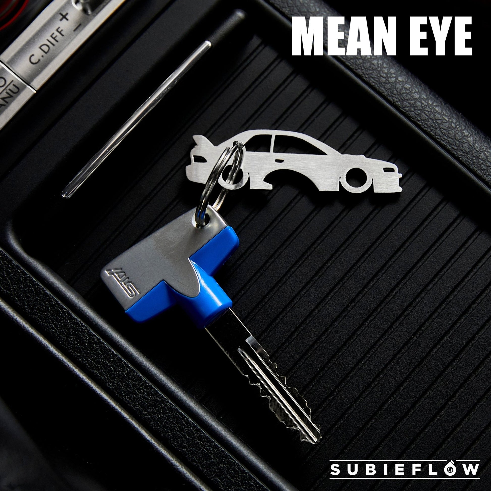 Subaru Generations Keychain Bottle Opener - SubieFlow