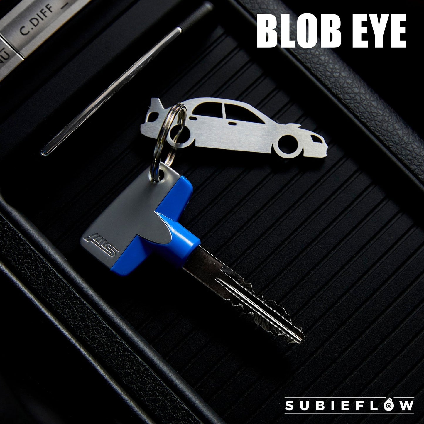 Subaru Generations Keychain Bottle Opener - SubieFlow