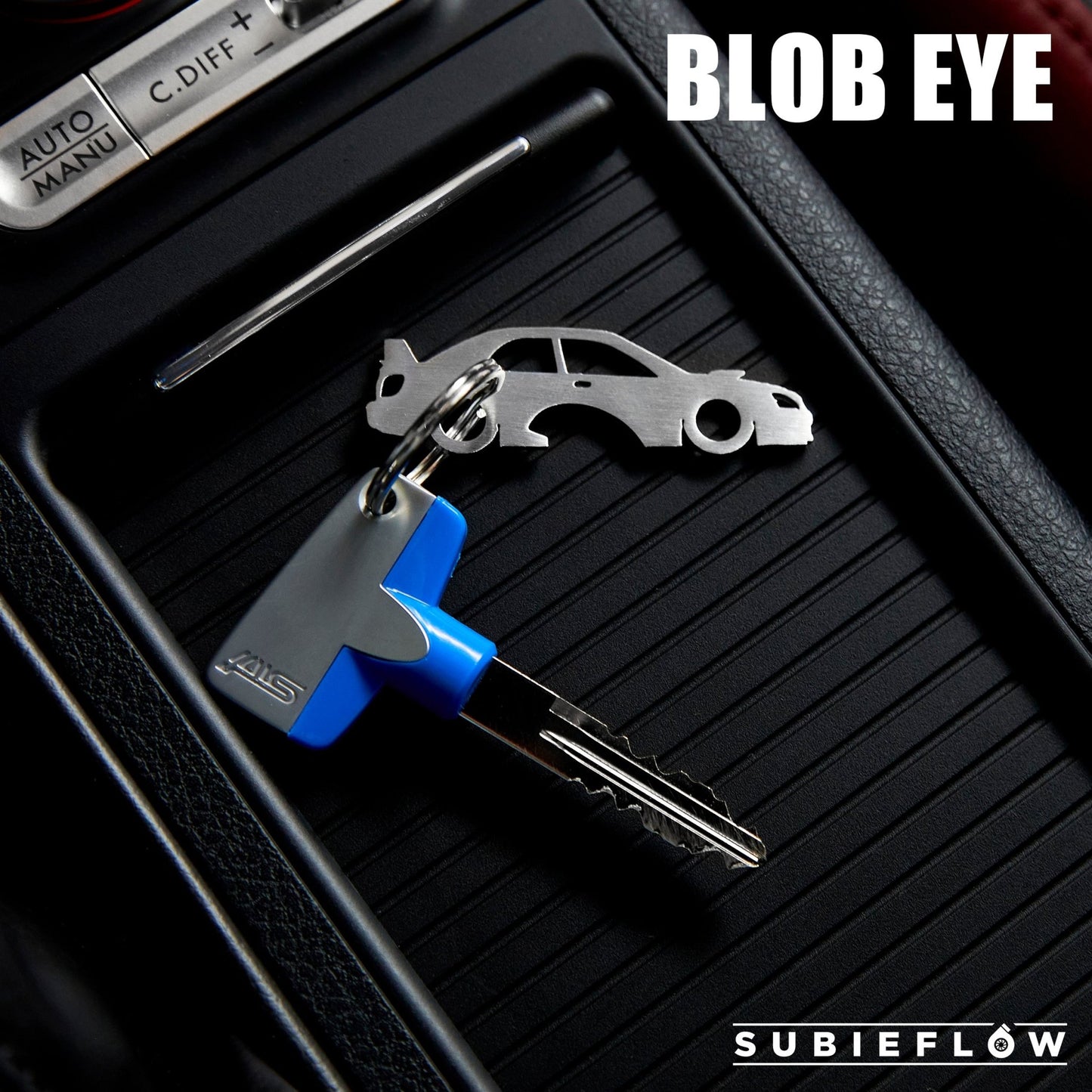 Subaru Generations Keychain Bottle Opener - SubieFlow