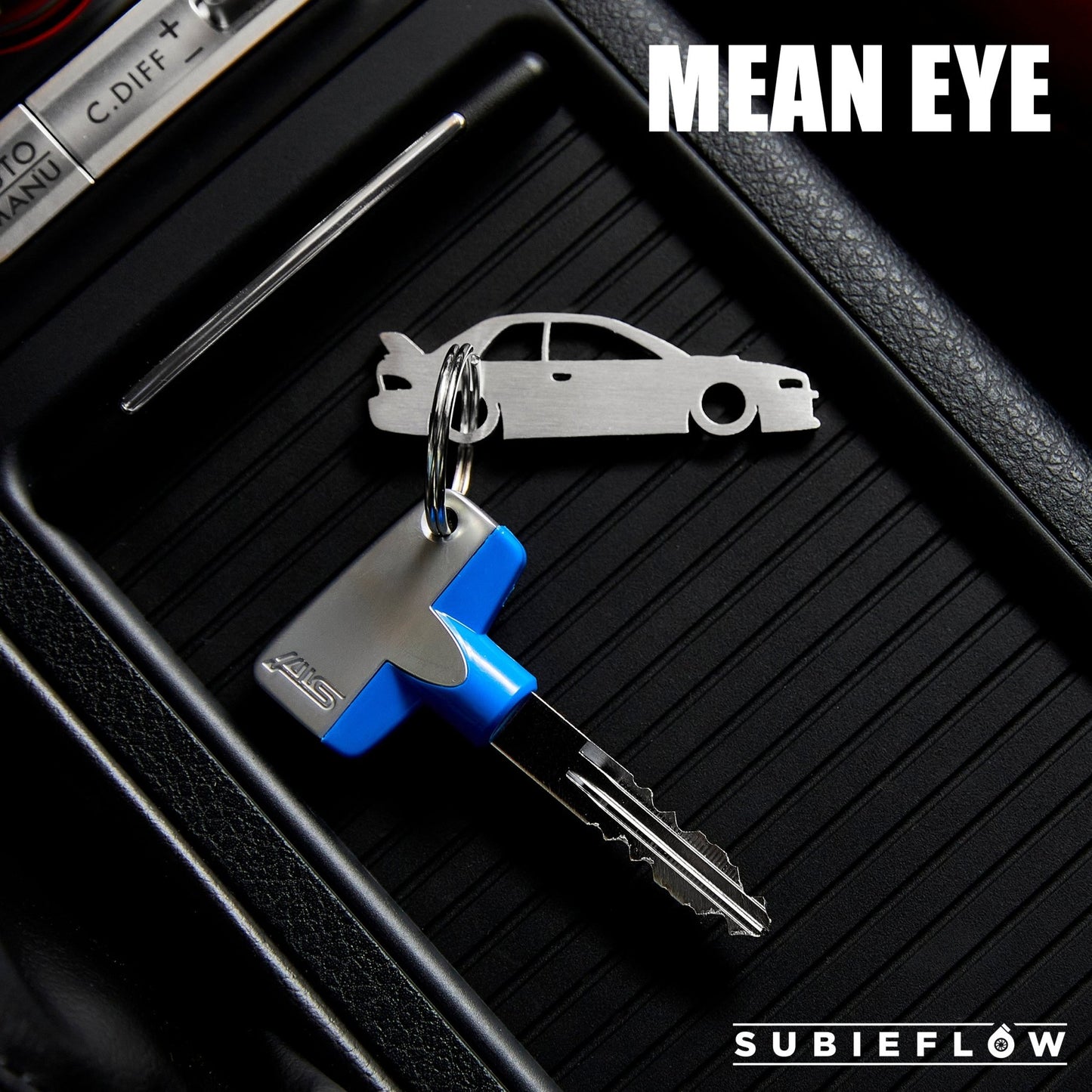 Subaru Generations Keychain Bottle Opener - SubieFlow