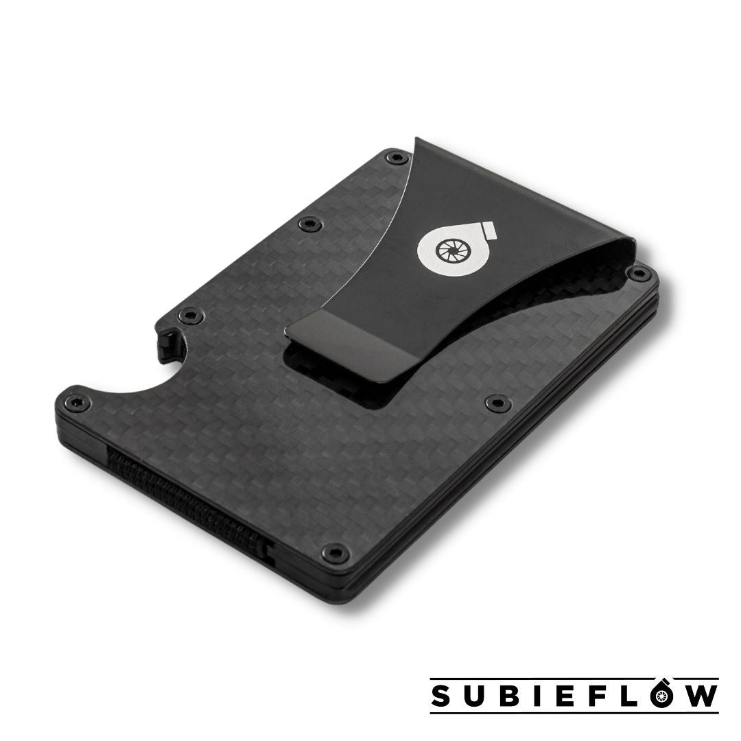 SubieFlow Carbon Fiber Wallet W/ Bottle Opener - SubieFlow