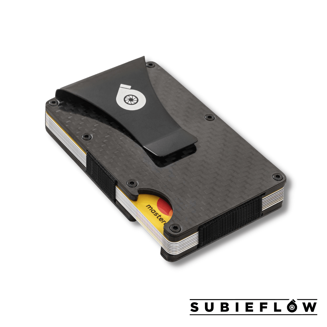 SubieFlow Carbon Fiber Wallet W/ Bottle Opener - SubieFlow