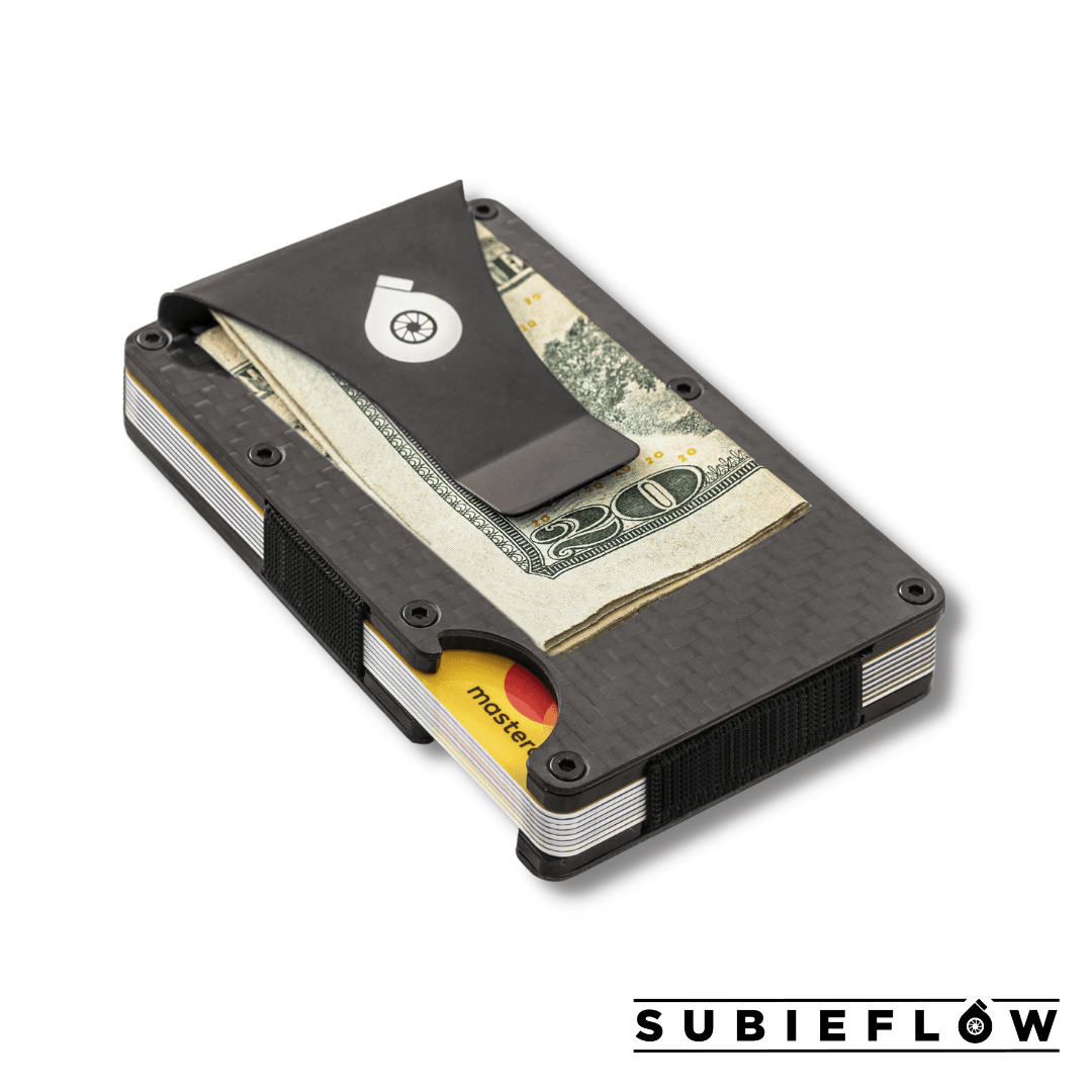 SubieFlow Carbon Fiber Wallet W/ Bottle Opener - SubieFlow