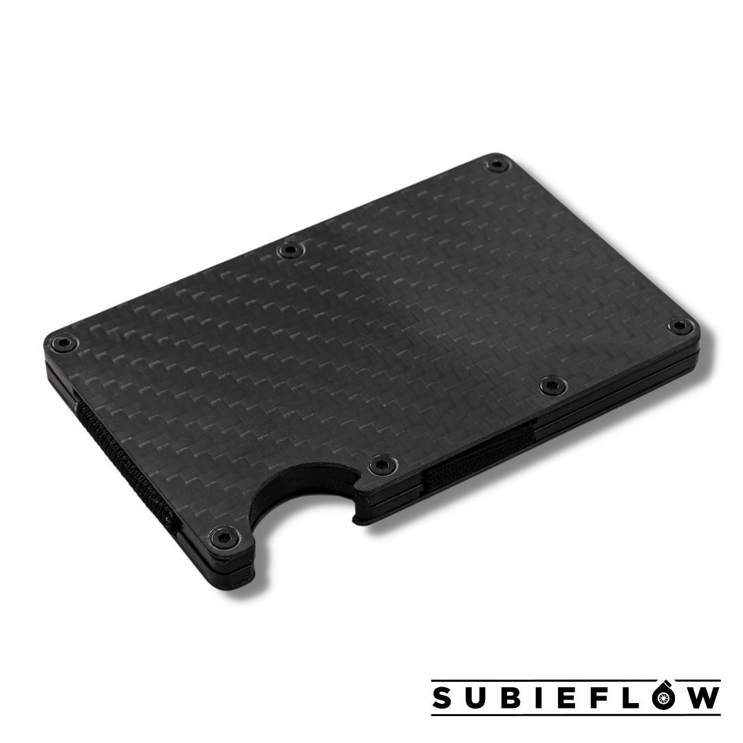 SubieFlow Carbon Fiber Wallet W/ Bottle Opener - SubieFlow