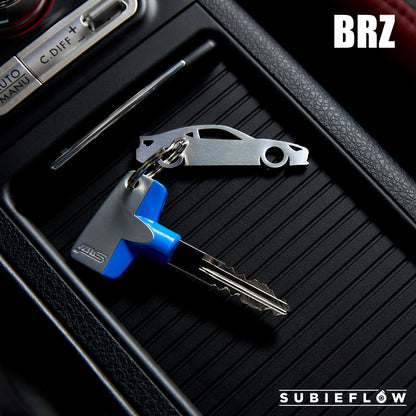 Subaru Generations Keychain Bottle Opener