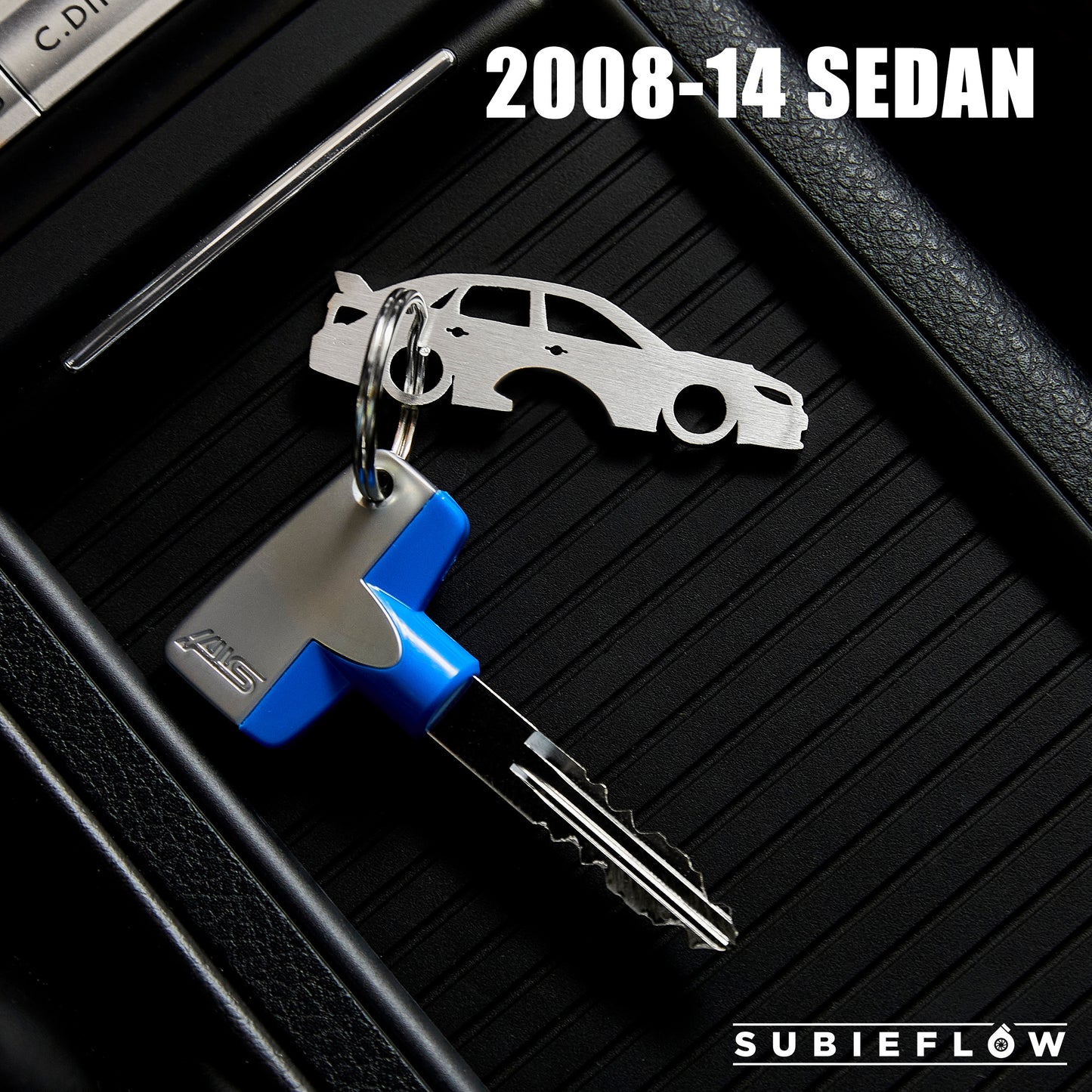 Subaru Generations Keychain Bottle Opener
