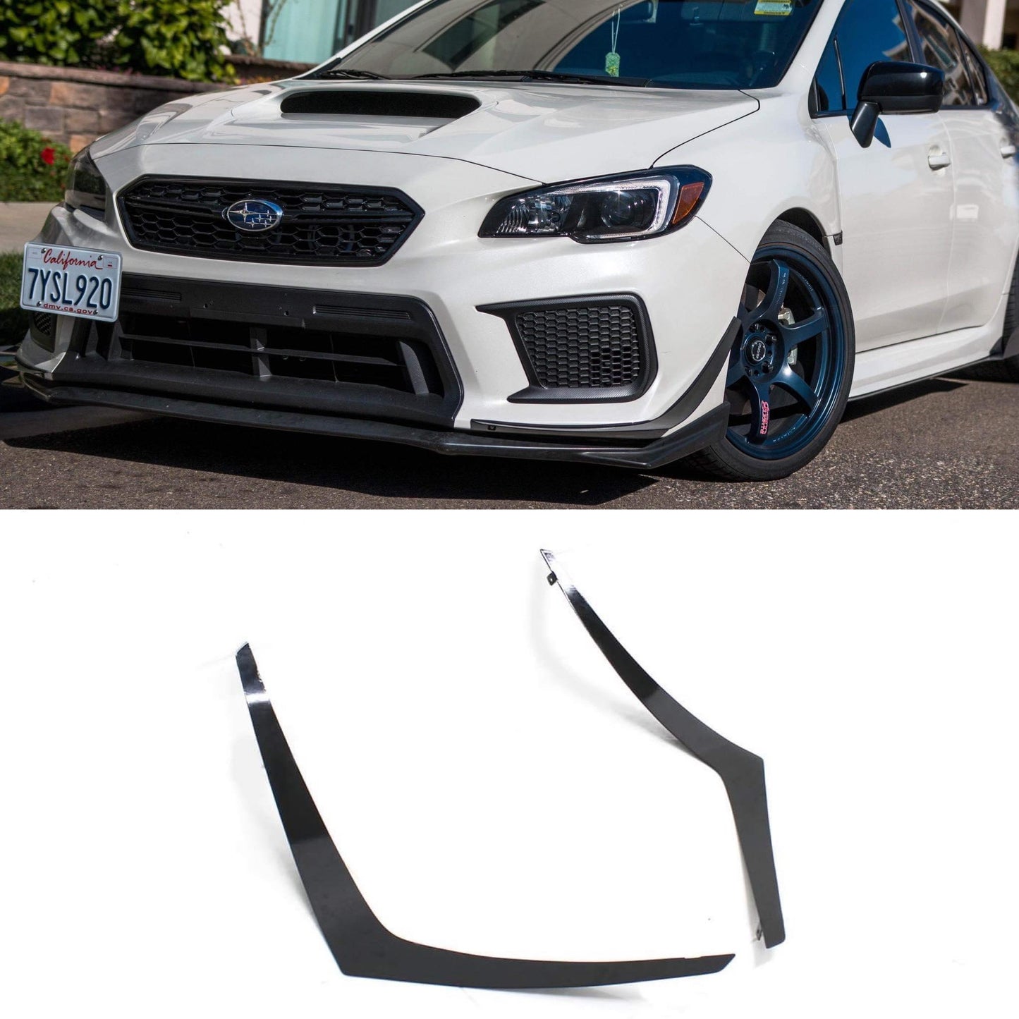 2018 - 2021 Subaru Wrx/Sti Canards V4