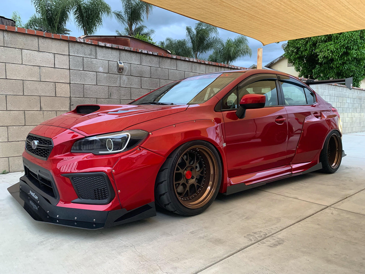 2015 - 2021 Subaru Wrx/Sti Side Skirt Extension V5