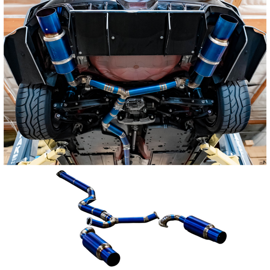 2022-2024 Subaru WRX AFD  F1 Titanium Dual Exit Catback Exhaust