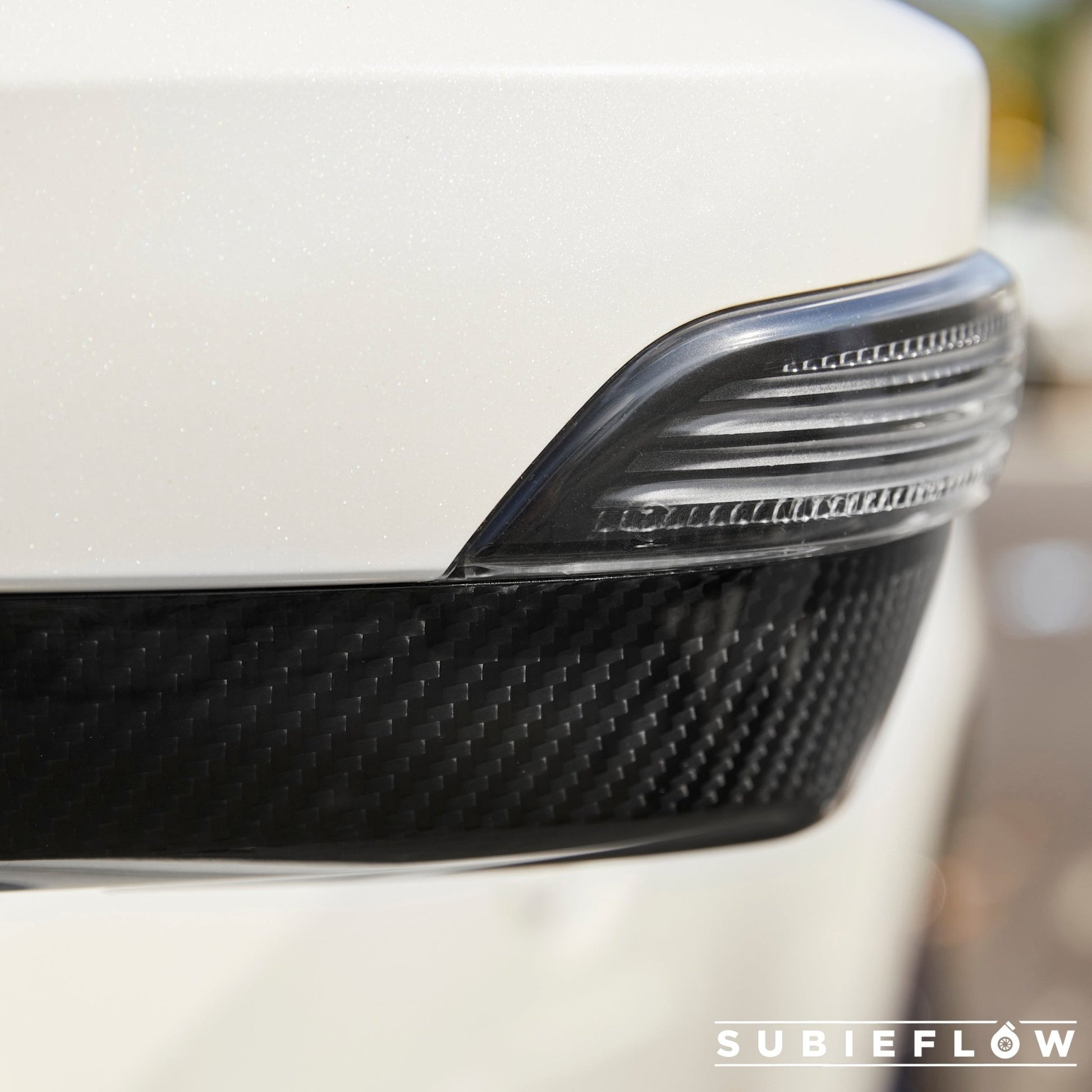 2015-21 Carbon Fiber Lower Mirror Covers - SubieFlow