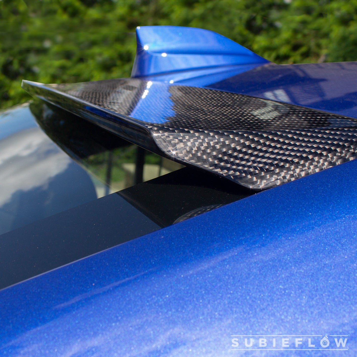 2015-21 Subaru WRX STI Carbon Fiber Roof Spoiler S1 - SubieFlow