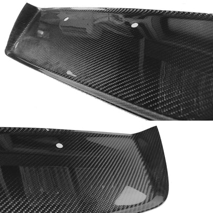 2015-21 Subaru WRX STI Trunk Carbon Fiber License Plate Backing Panel - SubieFlow