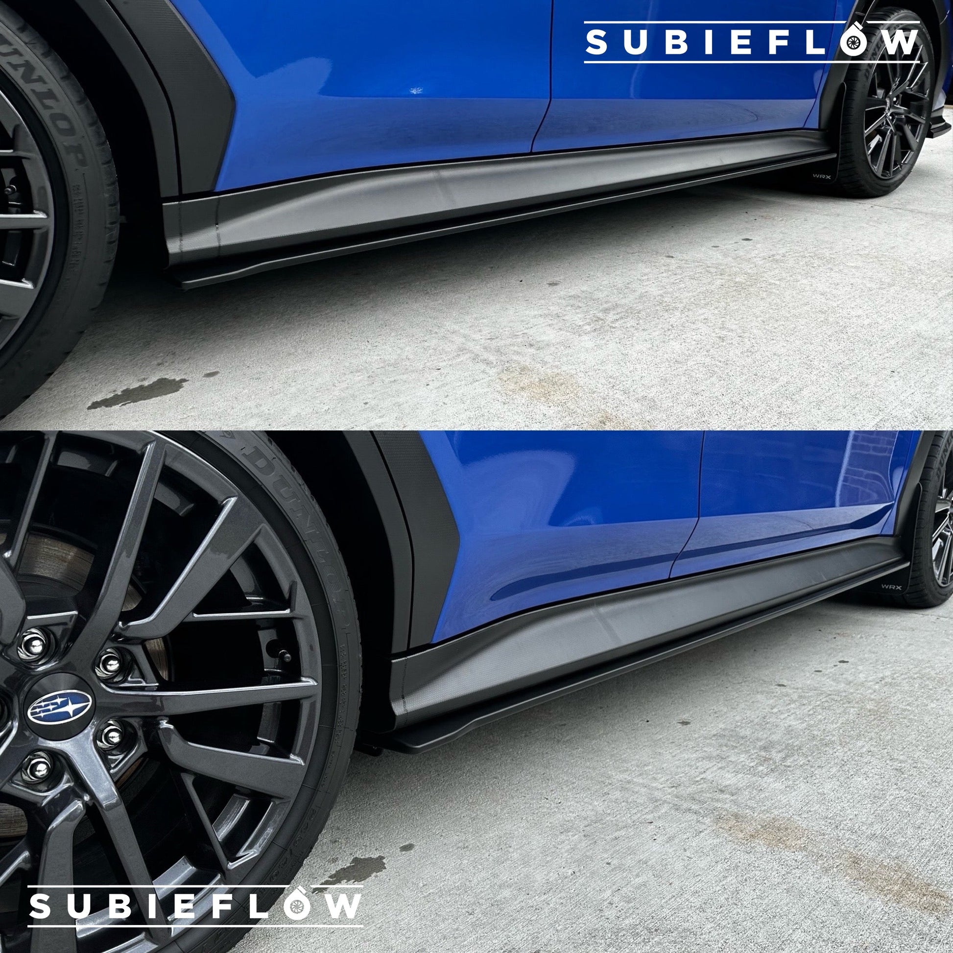 2022-24 Subaru WRX Side Skirt Extensions - SubieFlow