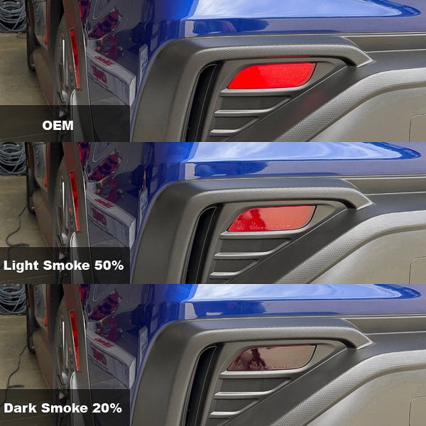 2022-24 WRX Rear Bumper Reflector Tint Overlay - SubieFlow