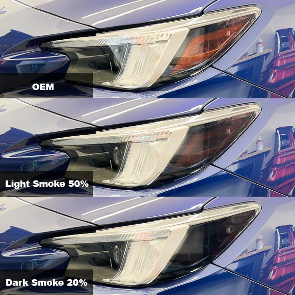 2022-24 WRX Smoked Headlight Tint Overlays - SubieFlow