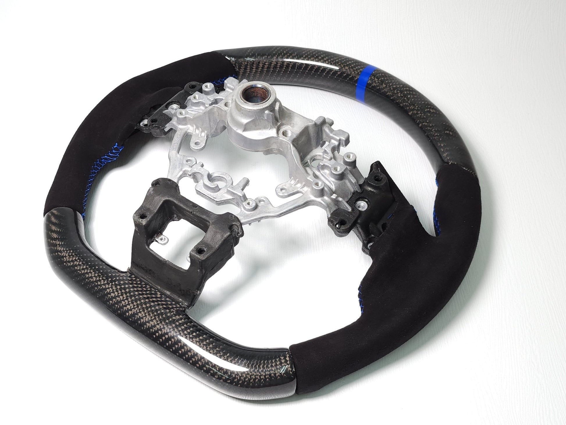 2022-25 WRX Carbon Fiber D-Shape Steering Wheel - SubieFlow