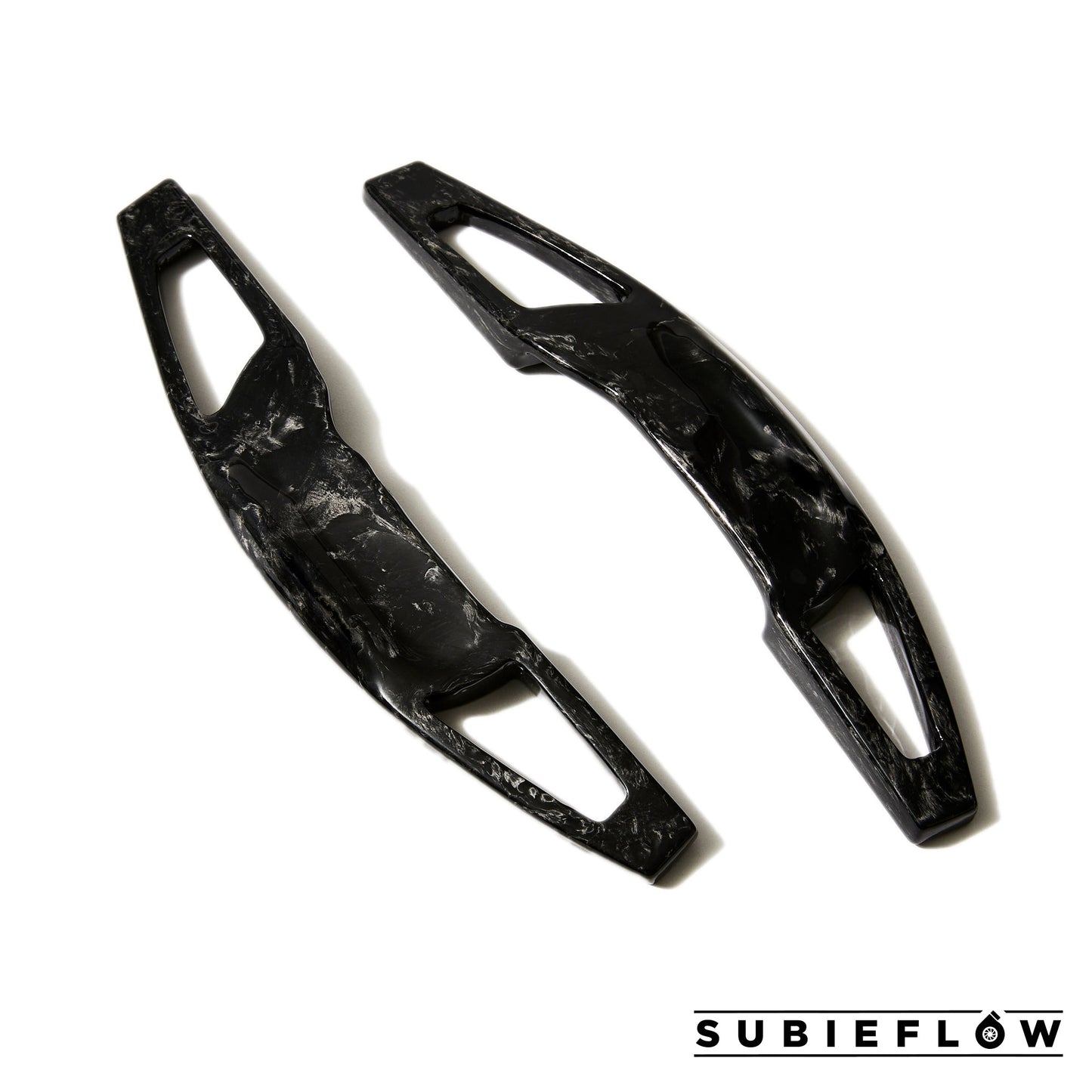 Forged Carbon Paddle Shifters - SubieFlow